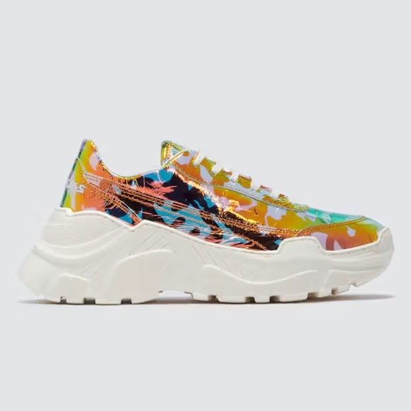 Joshua Sanders Zenith Camo Trainers - Picture 3 of 8